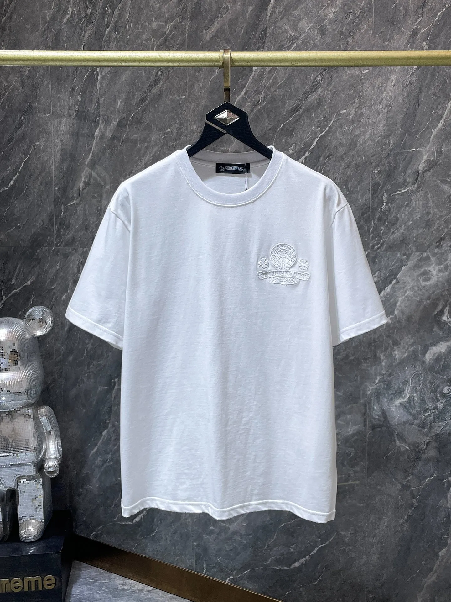8205# Chrome Hearts 26ss g ！ ！！！ ！！ 1 1 ：Black White Sizes：S、M、L、XL